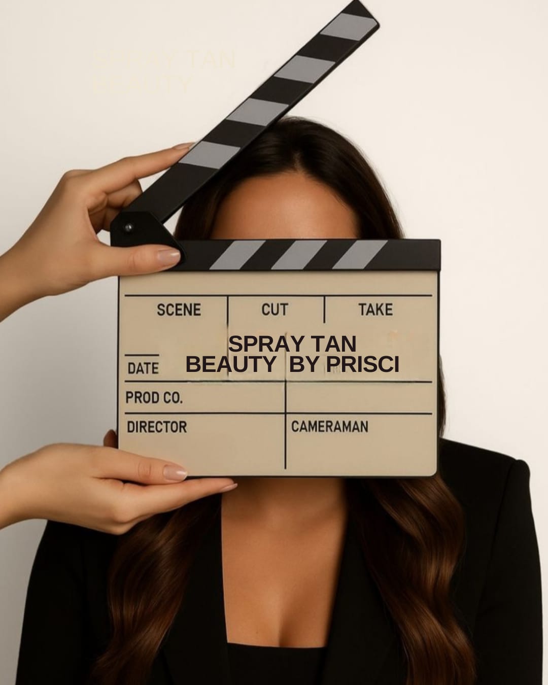 Coulisses d'une campagne Spray Tan Beauty By Prisci
